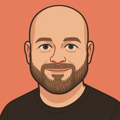 AI-generated cartoonish picture of me